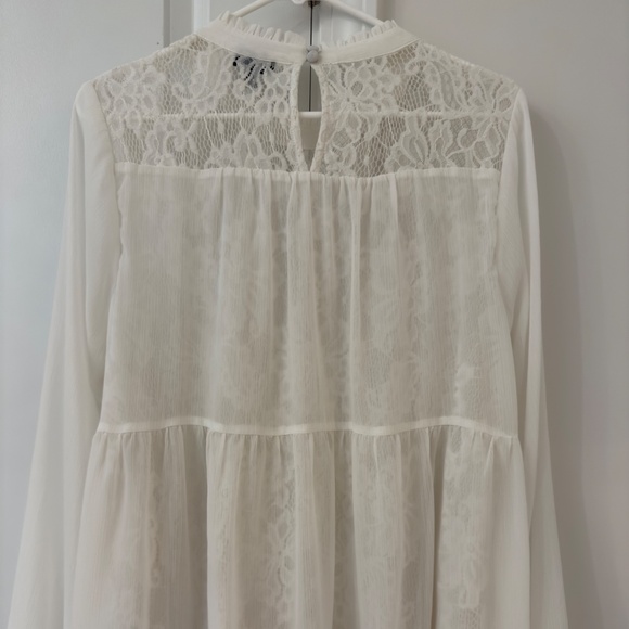 Airy Lace Blouse, Large, Torrid - Picture 7 of 10